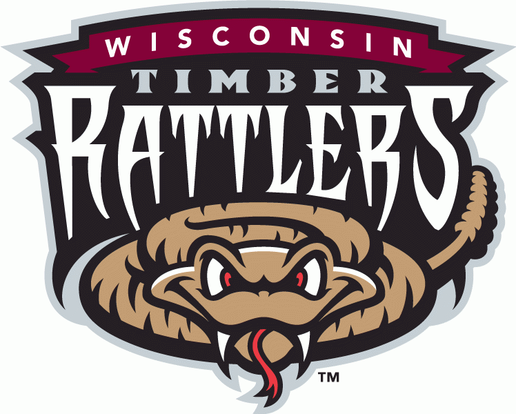 Wisconsin Timber Rattlers 2011-pres primary logo iron on transfers for clothing